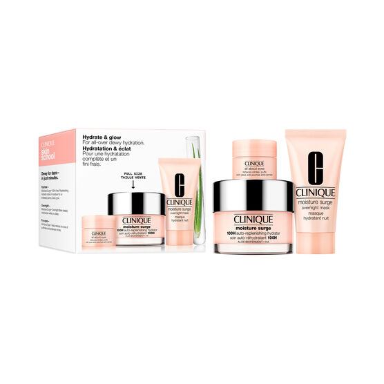 Kit de Hidratação Facial  Clinique Hydrate and Glow